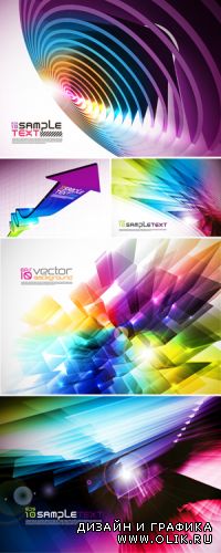 Color Digital Backgrounds Vector