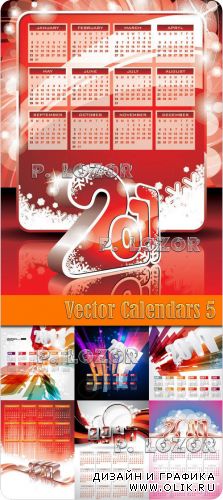 Vector Calendars 5