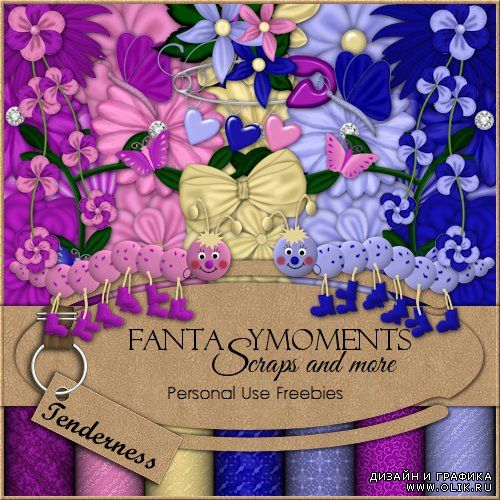 Скрап-набор - Fantasy moments: Tenderness