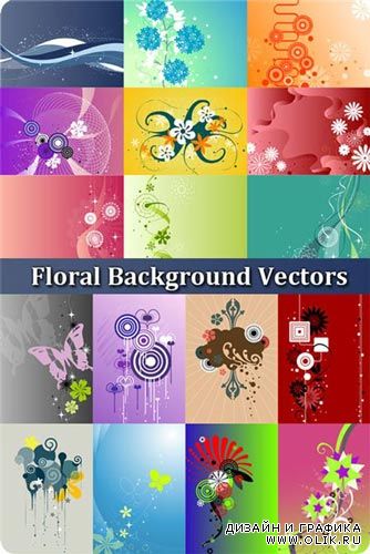 Floral Background Vectors