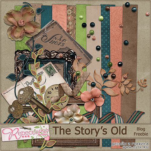 Скрап-набор – The storys old  