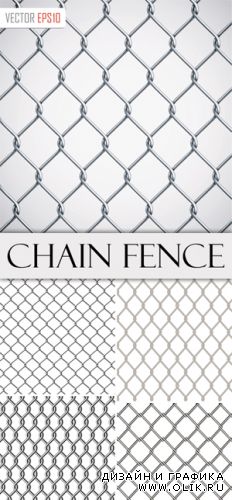 Chain Fence Vector Baclgrounds