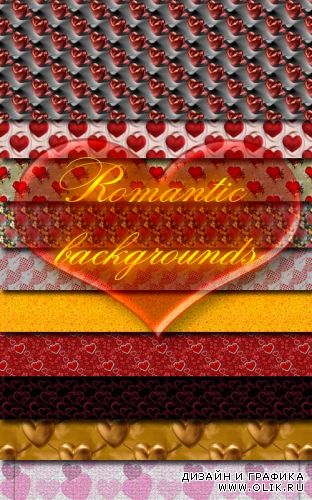 Romantic backgrounds| Фоны с сердечками