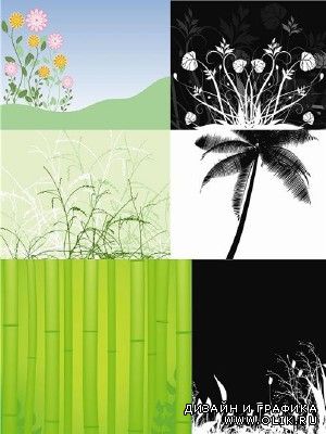 Nature Vector Backgrounds
