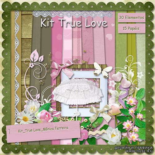 Скрап-набор – Kit True Love 