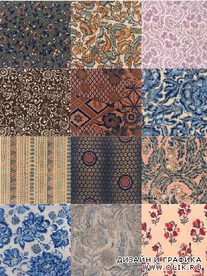 Set of background for printing fabric #5