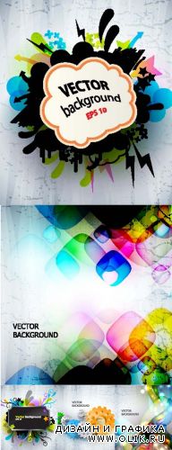 Colorful positive backgrounds