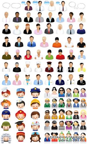 People vector icons