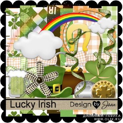 Скрап-набор - Ирландская удача