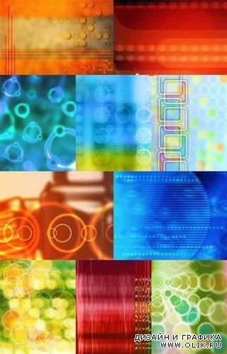 Abstract Backgrounds yellow and blue