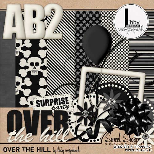 Scrap Kit   Over the Hill