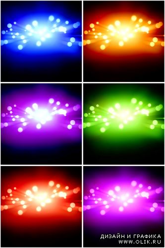 PSD Templates - Glowing Background