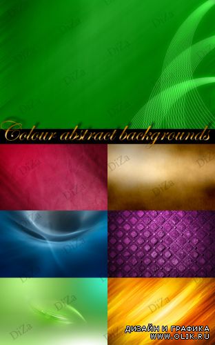 Colour abstract backgrounds