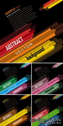 Abstract Lines Backgrounds Vector 2