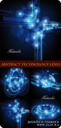 Abstract Technology Lines
