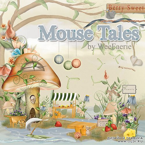 Cкрап-набор – Mouse Tales