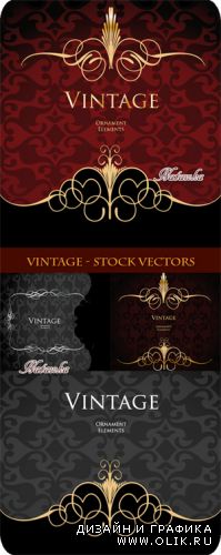 Vintage elements - Vectors