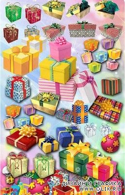 Скрап-набор - Подарки / Scrap kit - Gifts