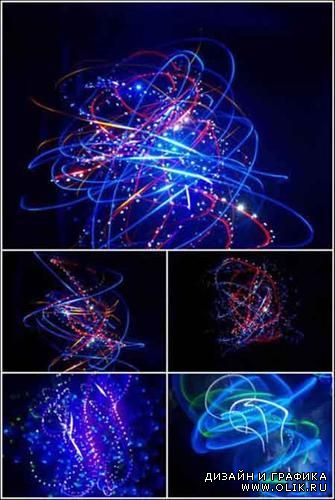 Быстрые электроны - абстрактные фоны