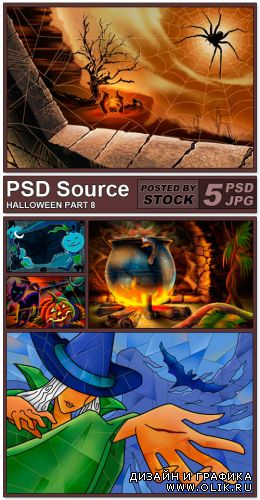 PSD Source - Halloween 8