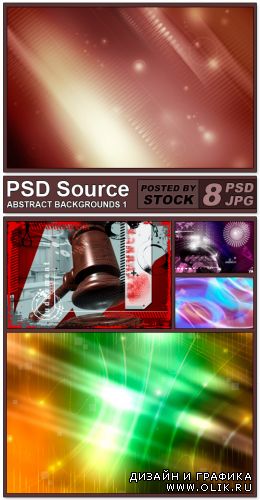 PSD Source - Abstract backgrounds 1