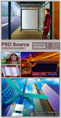 PSD Source - Creative boards 7