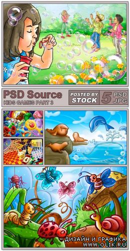 PSD Source - Kids Games 3