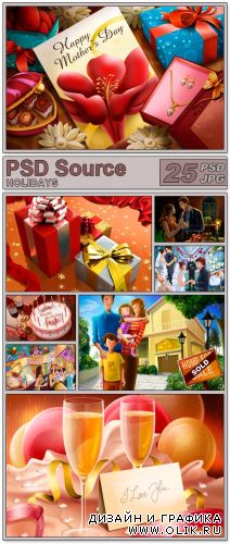 Holidays - PSD