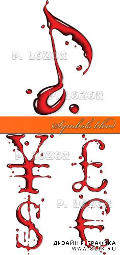 Symbols blood