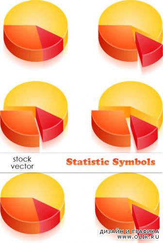 Векторный клипарт - Statistic Symbols