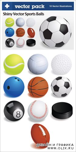 Sports Balls Vector