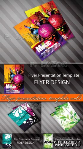 Flyer presentation template vol.2