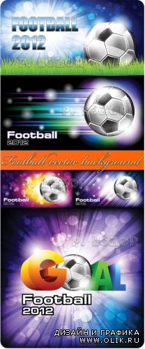Football 2012 - vector background