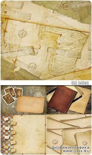Старые письма и фотографии - фоны