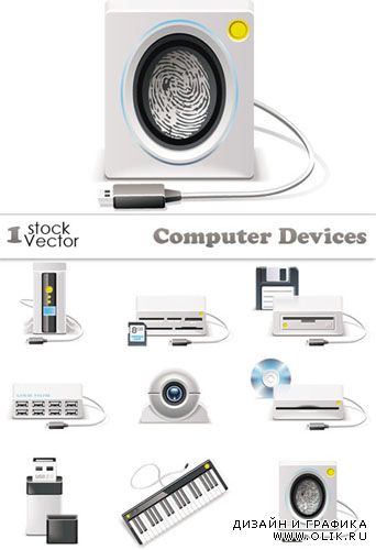 Computer Devices Vector