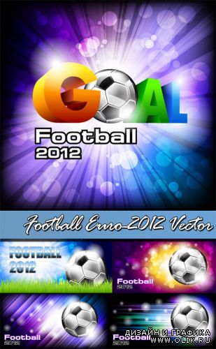 Football Euro-2012 Vector