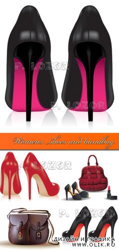 Womens shoes and handbag