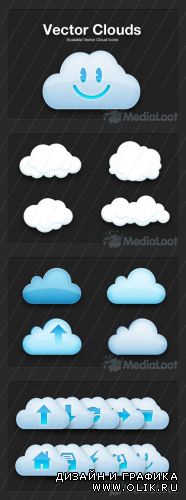 MediaLoot  - Vector Cloud Icons