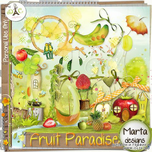 Scrap kit  Fruit Paradise