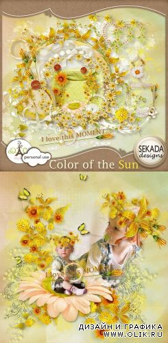Scrap kit   Color of the Sun