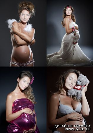Шаблоны для фотошопа – Беременные женщины