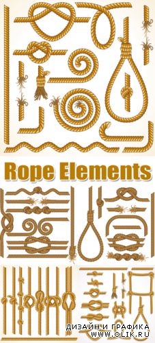 Rope Elements Vector