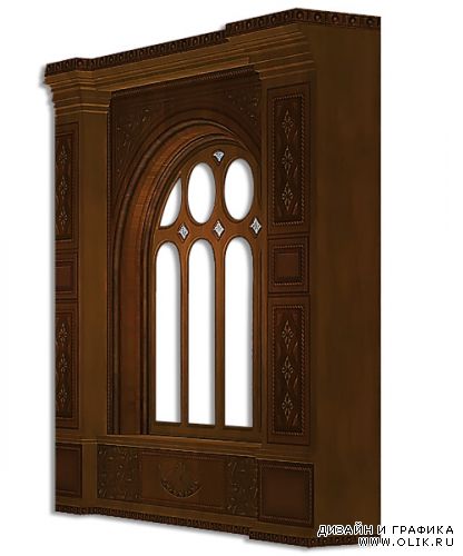 Old carved wooden doors and windows/ Старые резные деревянные двери и окна