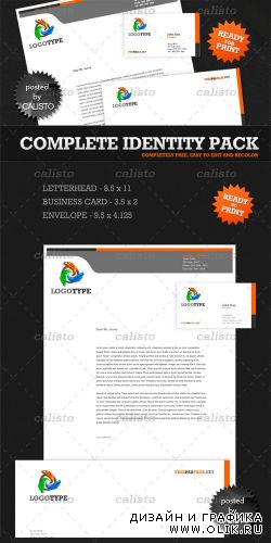 Corporate Identity PSD Pack