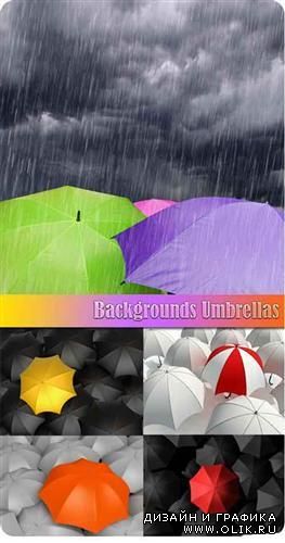Фоны с зонтами