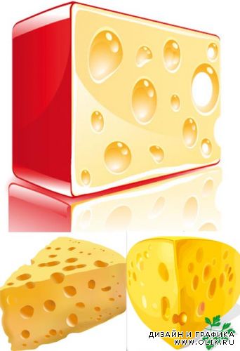 Сыр в векторе / Cheese vector Collection