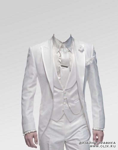 Шаблон для монтажа в PHSP - В белом костюме