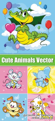Cute Animals Vector