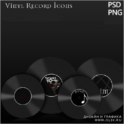 Vinyl Record  Icons