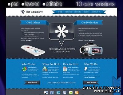 Video Template PSD Video Template PSD